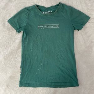 Dutch Bros XS blue shirt